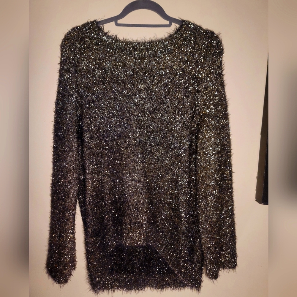Black and Gold Sweater
